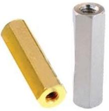 BRASS THREADED SPACERS