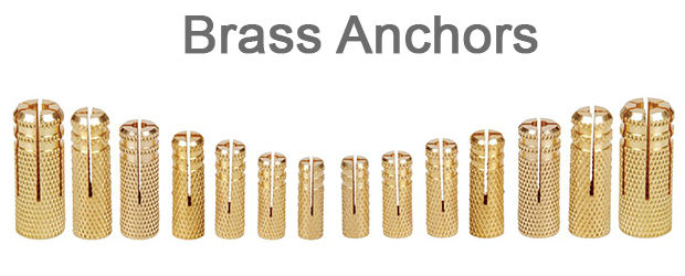 Brass anchor